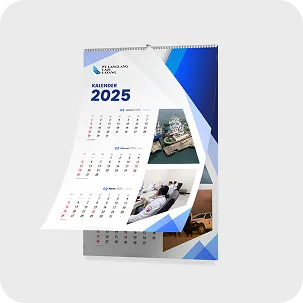 Kalender Triwulan Ring Tanpa Cover